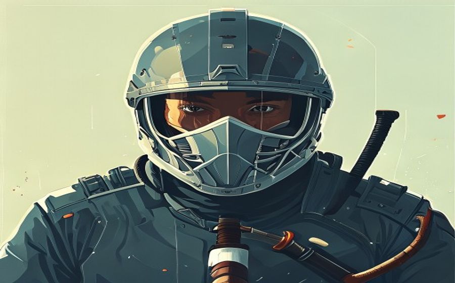 击剑面罩